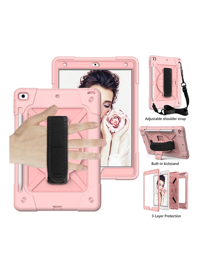 Protective Case Cover for Apple iPad 10.2 inch（2021/2020/2019) Generation Rose Gold - Image 3
